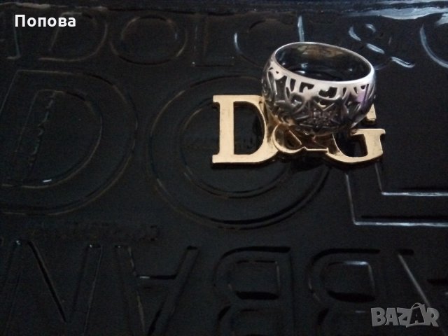 "Esprit" сребърен уникален ажурен  пръстен