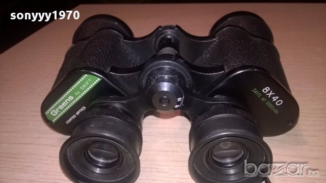 Greens by swift 8x40 made in japan jb257-бинокъл-внос швеицария