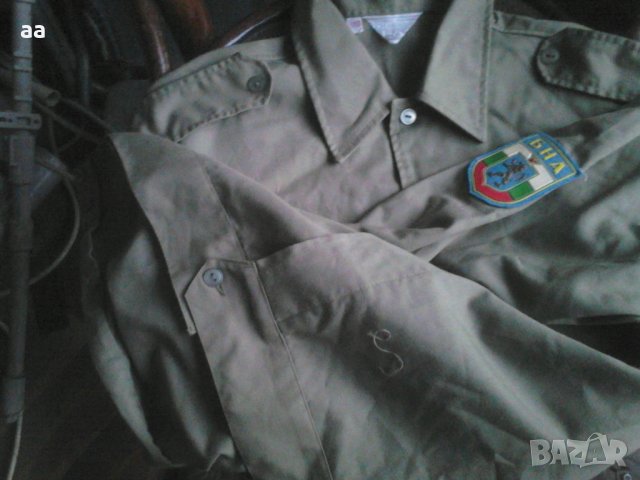 Войнишки рубашки/ризи на БНА и ГО, снимка 2 - Ризи - 24631724