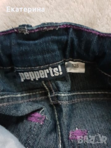 Дънки Pepperts 128 см, 7-8 г, снимка 2 - Детски панталони и дънки - 23955879