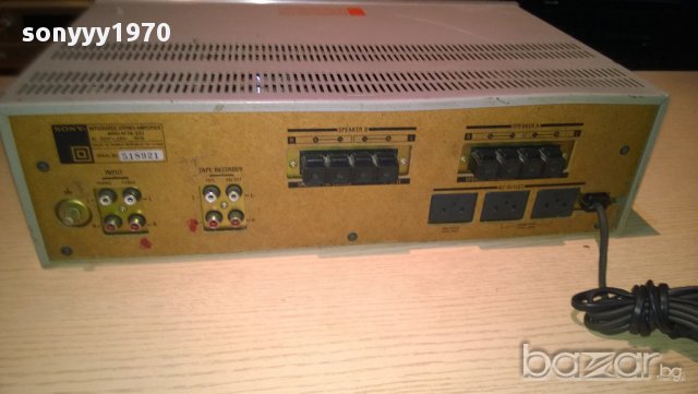 sony ta-333 integrated amplifier-180w-made in taiwan-внос швеицария, снимка 12 - Ресийвъри, усилватели, смесителни пултове - 10352710