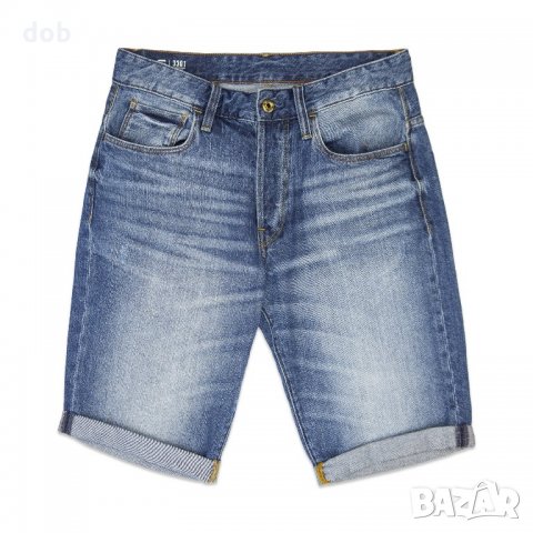 Нови къси панталони G-Star RAW 3301 1/2 denim shorts, оригинал, снимка 5 - Къси панталони - 21643585