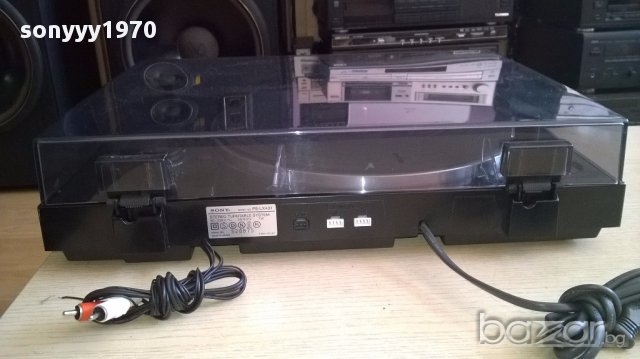 Sony ps-lx431 stereo turntable-made in japan-внос швеицария, снимка 12 - Ресийвъри, усилватели, смесителни пултове - 15858496