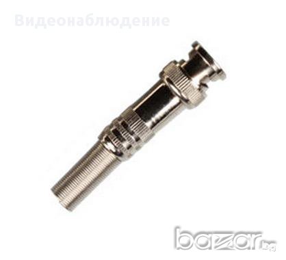 BNC мъжки конектор с болт за Монтаж на камери за видеонаблюдение, снимка 2 - Камери - 14706567