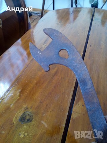 Старинен гаечен ключ #5, снимка 5 - Антикварни и старинни предмети - 23833041