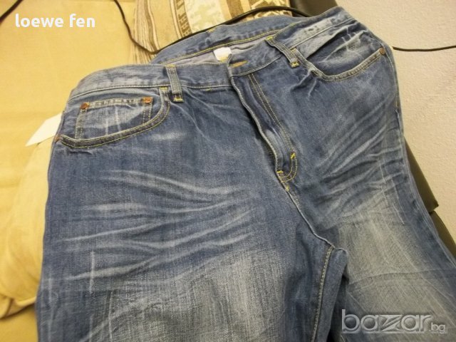 OXOX JEANS - ИЗТЪНЧЕНИ МЪЖКИ ДЪНКИ! НОВИ! ТАЛИЯ 100 СМ!, снимка 1 - Дънки - 15925110