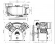 Глава за компресор LB30 420/340 L/m LACME. ЛИЗИНГ, снимка 2