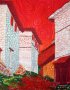 "Уличка в с. Лещен в импресионистичен стил", Приз "Impressie" на галерия Franzis Engels, Aмстердам, снимка 2