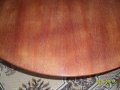 кръгла дървена маса, снимка 6