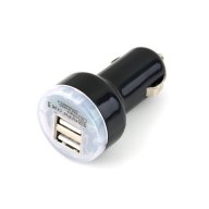 Двойно USB зарядно за кола, снимка 1 - Аксесоари и консумативи - 9291865