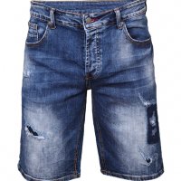Къси мъжки дънки X35, снимка 1 - Къси панталони - 25374143