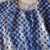 Летни сини точки на Юнона  , снимка 1 - Блузи с дълъг ръкав и пуловери - 21162403