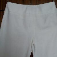 Нов бял панталон + подарък перлена гривна, снимка 9 - Панталони - 25179546
