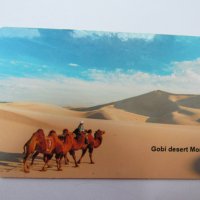 Сет магнит и пощенска картичка от Монголия-Гоби, снимка 4 - Колекции - 21689860