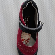 Детски обувки за момиче от естествена кожа с лепенка, елегантни, снимка 3 - Детски маратонки - 9725883