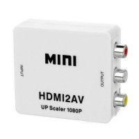 Конвертор, преобразувател вход HDMI(ж) изход 3xRCA(ж), снимка 1 - Други - 23178694