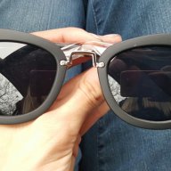 Матово черни очила в котешка форма ПОСЛЕДЕН БРОЙ, снимка 1 - Слънчеви и диоптрични очила - 13863877