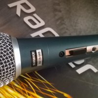 shure beta-sm58s-вокален-внос швеицария, снимка 1 - Микрофони - 24387629