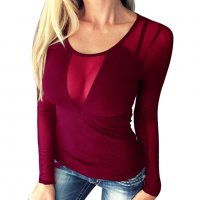 ХИТ блузка, снимка 1 - Блузи с дълъг ръкав и пуловери - 24252778