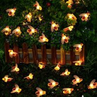Соларни лампички за градината, снимка 4 - Лед осветление - 25751896