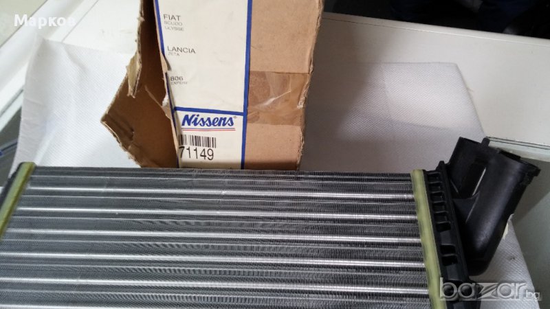 РАДИАТОР ПАРНО ЛАНЧА,ФИАТ СКУДО,ПЕЖО 806РЕНО МАСТЕР,КЛИО, снимка 1