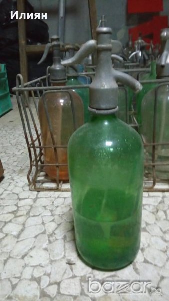 Стари стъклени бутилки от сода, снимка 1