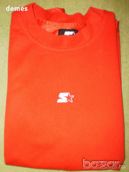 Оригинален червен мъжки потник STARTER, нов, размер М/12, снимка 1