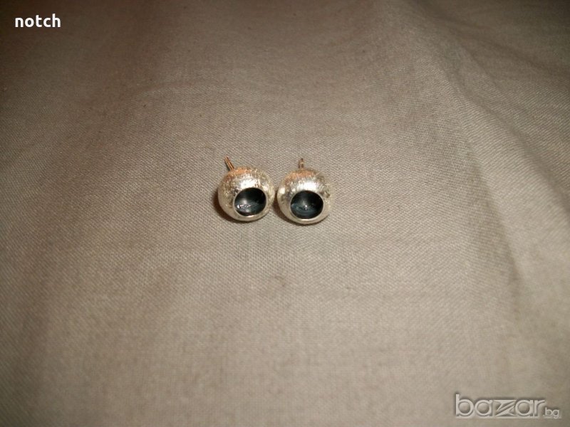Сребърни обеци, снимка 1