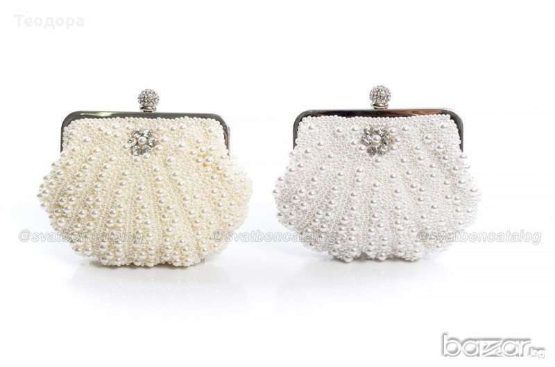 Луксозна булчинска чанта, снимка 1