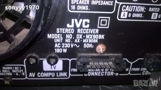 jvc-receiver-made in japan-от 3 части-за ремонт-внос швеция, снимка 11 - Ресийвъри, усилватели, смесителни пултове - 25654991