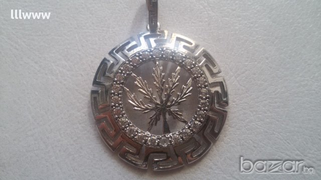 Сребърна висулка, снимка 1 - Колиета, медальони, синджири - 11951166