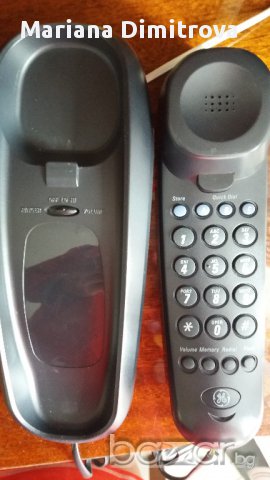 Стационарен домашен телефон General Electric, снимка 3 - Стационарни телефони и факсове - 14028556