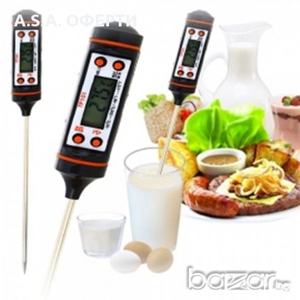  Дигитален Кухненски Термометър с 15см сонда / Готвене