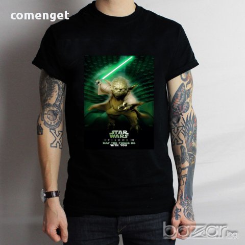 Уникални тениски на МЕЖДУЗВЕЗДНИ ВОЙНИ / Star Wars! Поръчай модел с твоя снимка!