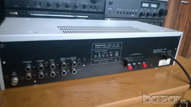 sanyo ja20l-stereo amplifier-нов внос швеицария, снимка 6 - Ресийвъри, усилватели, смесителни пултове - 7209658