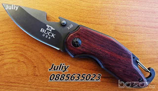  Buck X44 / X48 / X74 - малък сгъваем нож, снимка 2 - Ножове - 15687270