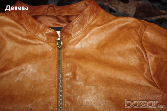 PULZ - JEANS -  марково дамско яке от 100%естествена кожа, снимка 6 - Якета - 11695839