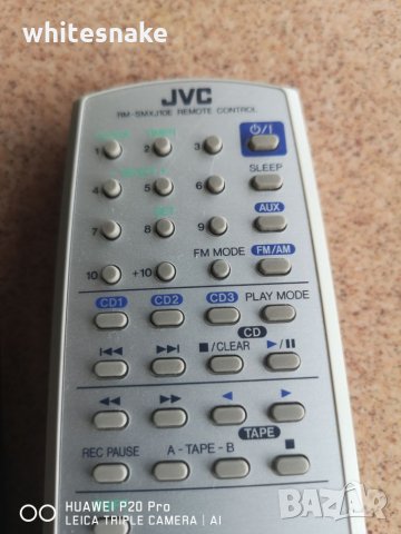 JVC SEC-330 & JVC-SMXJ10E remotes / дистанционни, снимка 3 - Аудиосистеми - 25422985