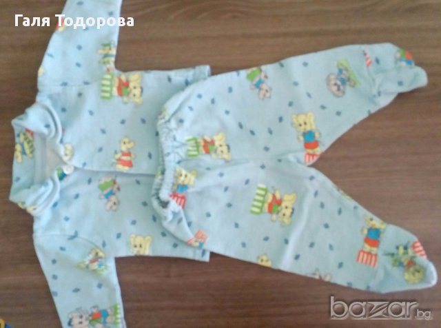 Бебешки пижамки 0-3 и 3-6месеца, снимка 2 - Бебешки пижами - 13735102