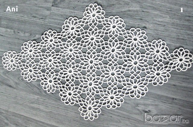 Фини плетени карета на една кука , снимка 7 - Декорация за дома - 15784614