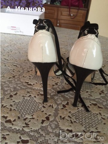 Дамски обувки естествена кожа, снимка 4 - Дамски обувки на ток - 15835840