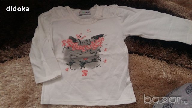 Бяла блузка, снимка 1