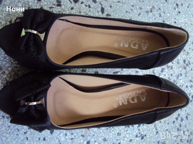 Дамски обувки от еко кожа, снимка 4 - Дамски обувки на ток - 25979772