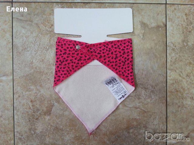 Лигавник "бандана" - "Цветя", снимка 2 - Други - 17816537