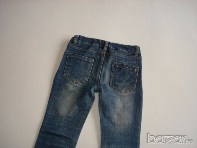 Слим дънки за високо момиче ,128 см. , снимка 2 - Детски панталони и дънки - 16401784