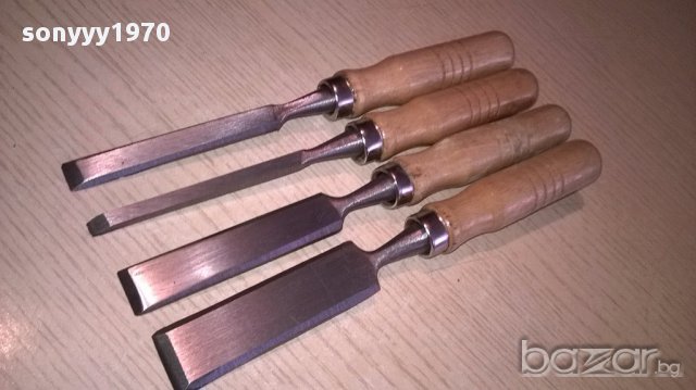 Длета 4 броя 22см с дървени дръжки, снимка 4 - Други инструменти - 17101314