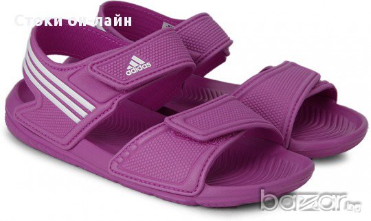 Adidas akwah в лилаво №29 и 31, снимка 1 - Детски сандали и чехли - 14334059