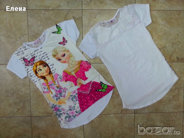 Туника с Елза и Ана  