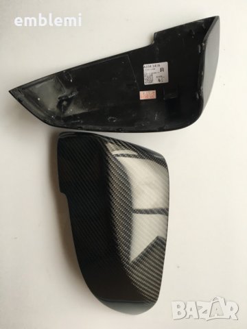 Carbon Mirror капаци BMW F07 GT F10 F11 F18 F06 F12 F13, SERIE 7 F01 F02 F03 Карбон, снимка 1 - Аксесоари и консумативи - 24582142