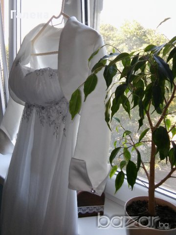 Булчинска рокля+болеро , снимка 6 - Рокли - 15422423